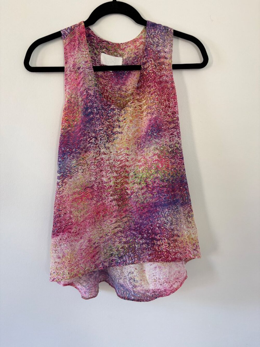 Alexis silk sleeveless top